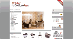 Desktop Screenshot of mobiliercoiffurepro.fr